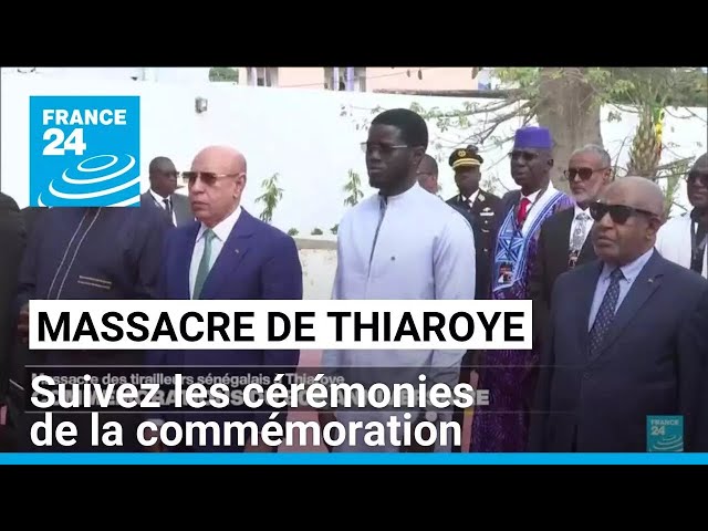 ⁣Massacre des tirailleurs sénégalais de Thiaroye : commémorations du 80e anniversaire