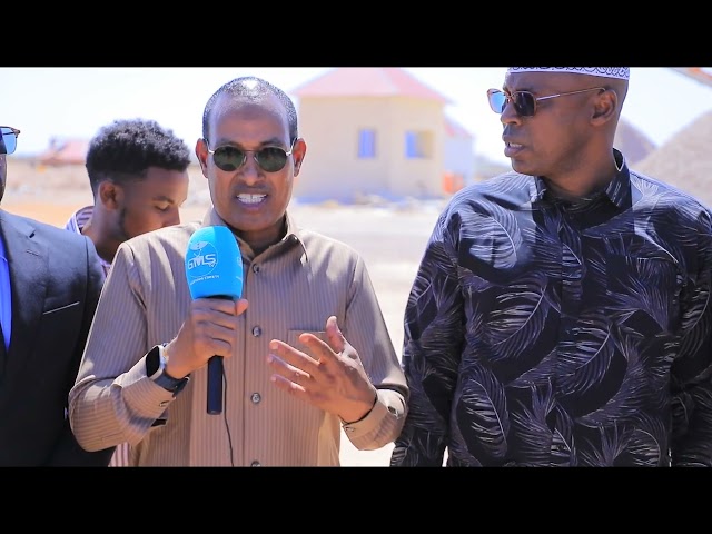 ⁣Wafdi ay hoggaamineyso Wasiirka Gaadiidka iyo Duulista Hawada XFS oo gaarey Galmudug ayaa kormeeray