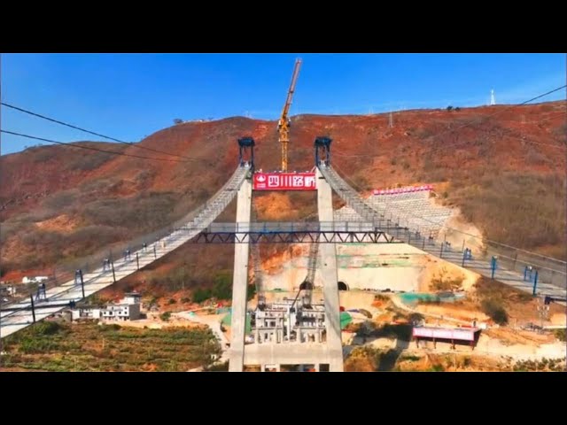 ⁣Transforming the impossible: Building a highway along the Jinsha River