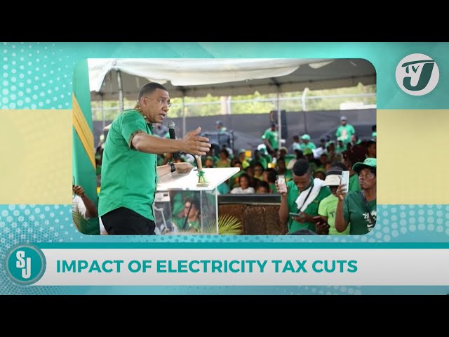 Impact of Electricity Tax Cuts | TVJ Smile Jamaica