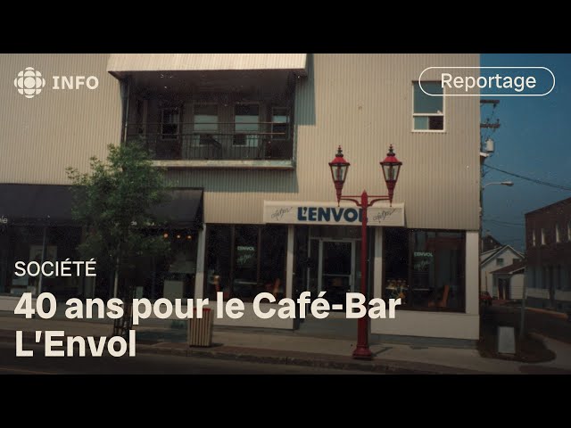 ⁣Le café-bar L'envol de Jonquière souffle 40 bougies