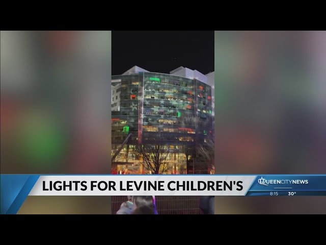 ⁣Lights for Levine Children's Hospital coming up this week