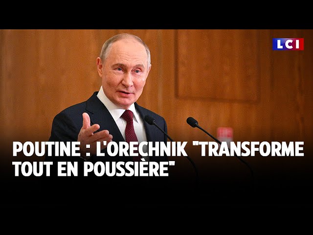 ⁣Poutine : l'Orechnik "transforme tout en poussière" ｜LCI