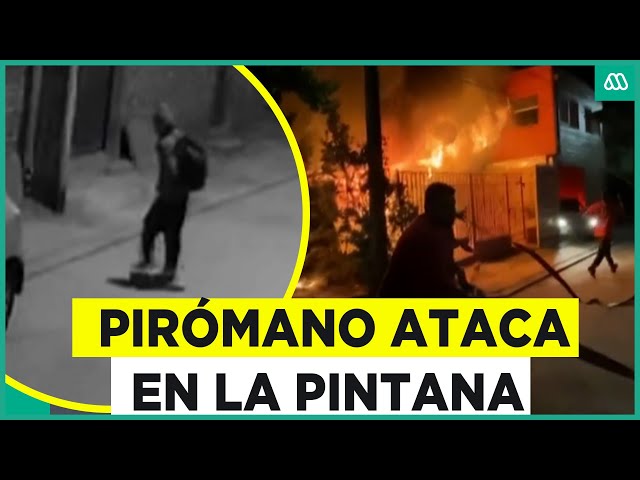 ⁣Vecinos denuncian ataques de pirómano en La Pintana: Dos casas han sido afectadas