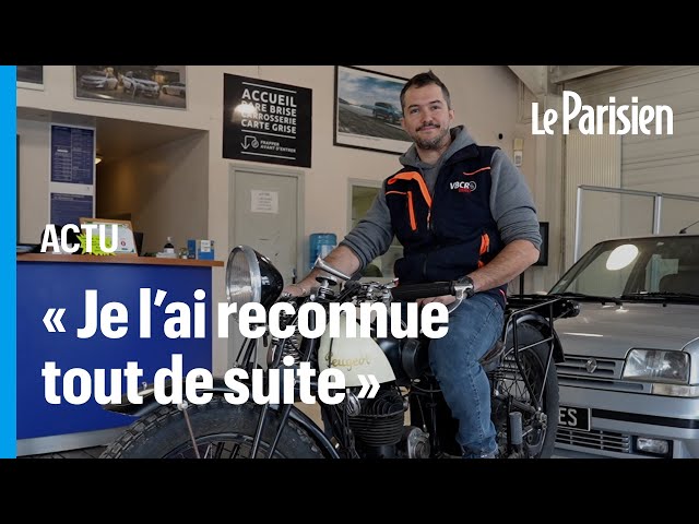 ⁣Tim retrouve la moto volée de son grand-père... 24 ans après sur leboncoin