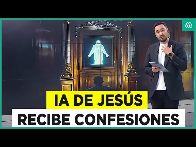 ⁣Polémico desarrollo tecnológico: Jesús construido con IA recibe confesiones