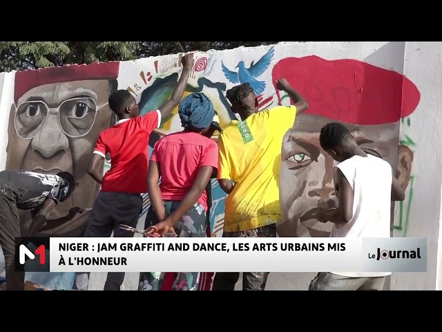 ⁣Niger : Jam Graffiti and Dance, les arts urbains mis à l´honneur