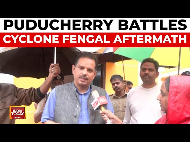 ⁣Cyclone Fengal: Puducherry Chief Secretary Discusses Ongoing Restoration & Aid Efforts | India T