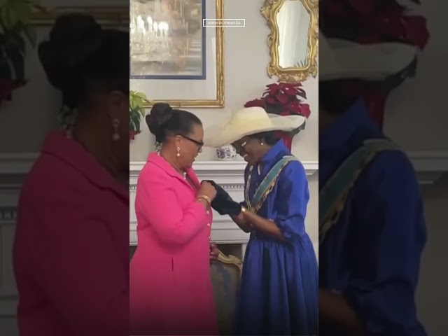 ⁣Baroness Patricia Scotland Awarded the Order of Excellence