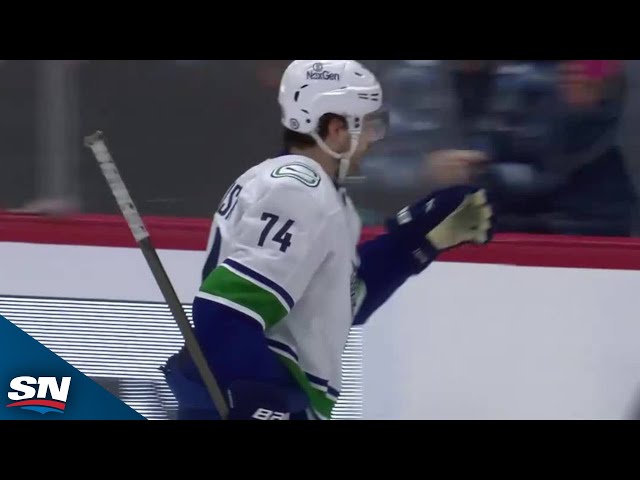 ⁣Canucks' Quinn Hughes Sets Franchise Defenceman Assist Record On DeBrusk Goal