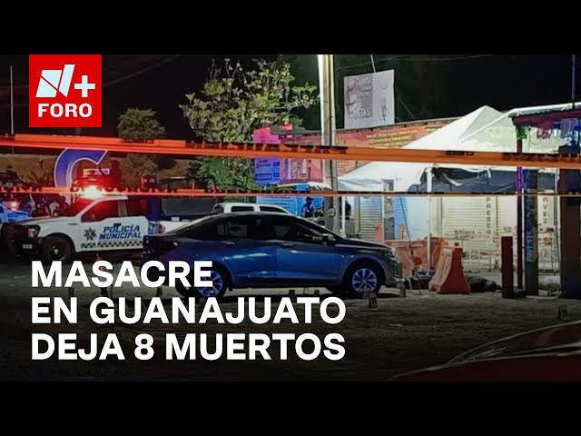 ⁣Comando armado ataca a comerciantes y clientes en Apaseo El Grande, hay ocho muertos - Las Noticias