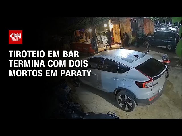 ⁣Tiroteio em bar termina com dois mortos em Paraty | AGORA CNN