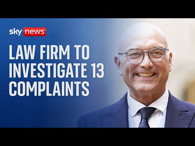 ⁣Gregg Wallace: Law firm to investigate allegations against MasterChef presenter