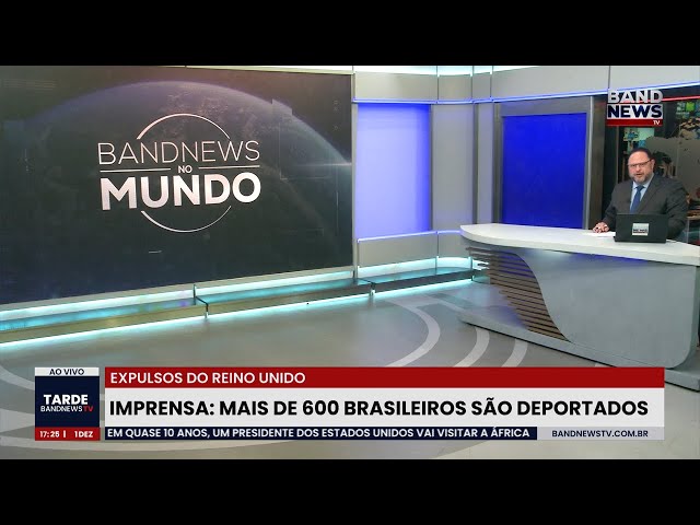 ⁣Jornal diz que 600 brasileiros foram deportados do Reino Unido