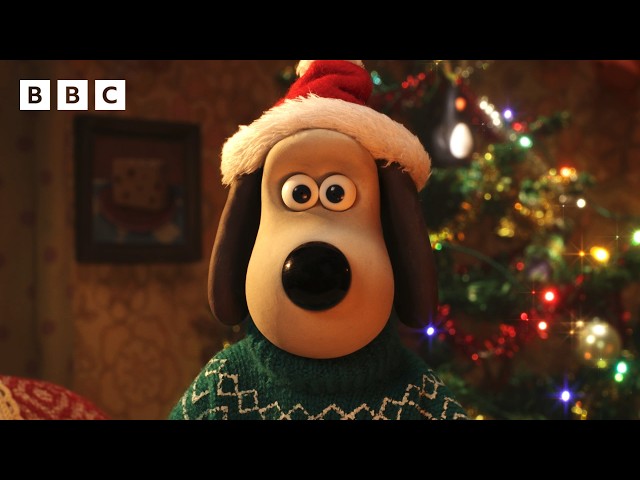 ⁣One hour of cosy Wallace & Gromit Christmas magic  - BBC