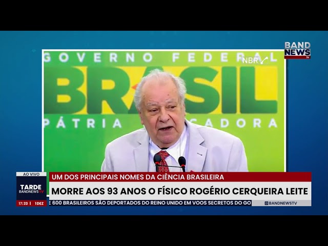 ⁣Morre Rogério Cerqueira Leite, aos 93 anos