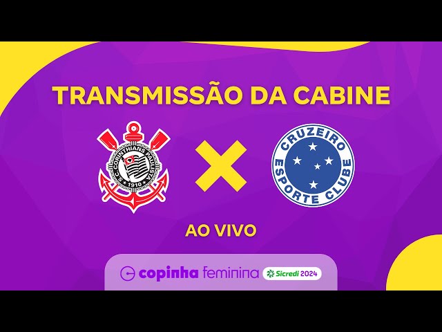 ⁣BASTIDORES COPINHA 2024: Acompanhe ao vivo a transmissão da cabine de Corinthians e Cruzeiro