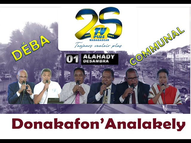 ⁣DONAKAFON'ANALAKELY DEBA COMMUNAL DU 01 DECEMBRE 2024 BY TV PLUS MADAGASCAR