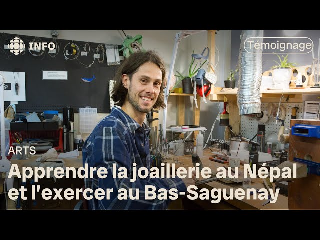 ⁣Le parcours étonnant d’un joaillier installé au Bas-Saguenay