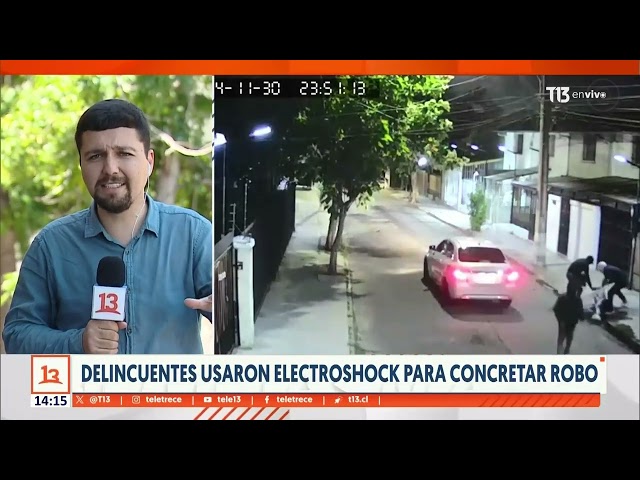 ⁣Asalto en Quinta Normal: Lo atropellaron y usaron electroshock para robarle