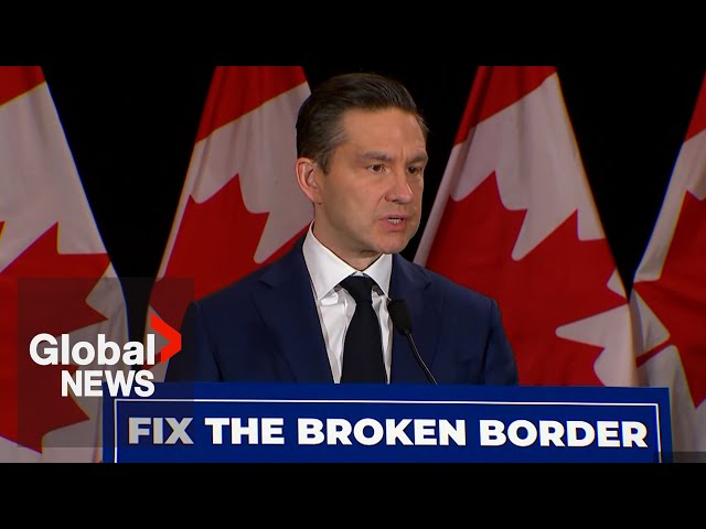 ⁣Poilievre slams Trudeau's dinner with Trump as a sign of "weakness"