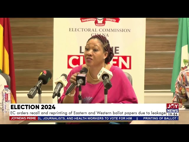 ⁣Election 2024: EC orders recall and reprinting of Eastern And Western ballot papers due to leakage