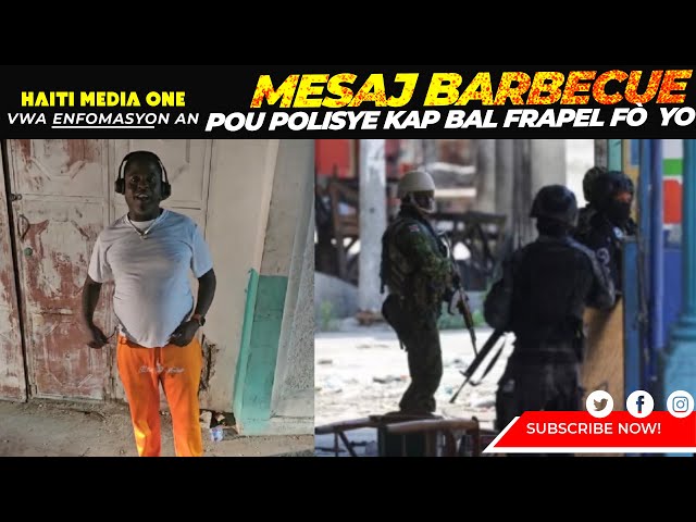 ⁣Mesaj Barbecue Pou Yon Polisye Kap Bal Wachmanman Nan Delmas 6