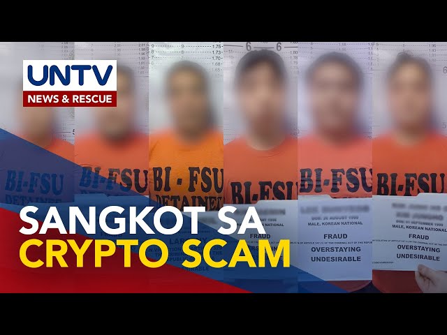 ⁣6 na Korean fugitives, naaresto ng Bureau of Immigration