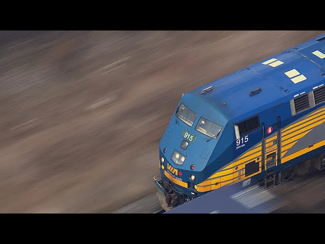 ⁣Pedestrian fatally struck by Via Rail train in Ontario