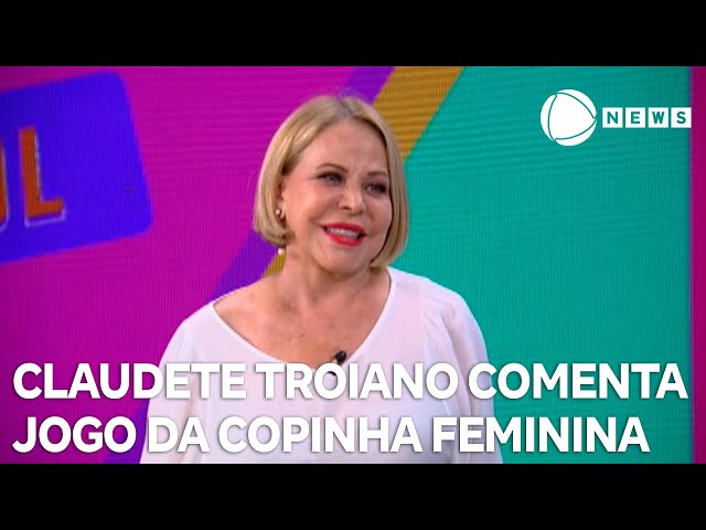 ⁣Copinha Feminina: Claudete Troiano comenta partida entre Corinthians e Cruzeiro