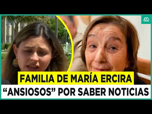 ⁣"Estamos súper ansiosos": Familia de María Ercira tras fin del secreto de la investigación