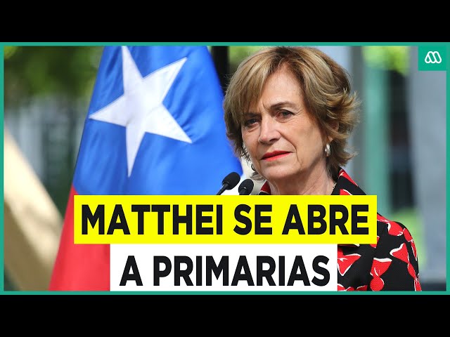 ⁣Evelyn Matthei se abre a primarias: La alcaldesa lidera la encuesta Cadem