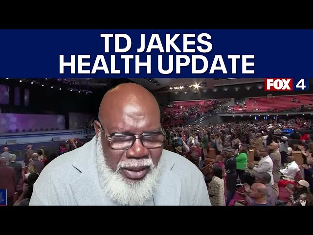 ⁣Bishop T.D. Jakes gives update on health after "life-threatening calamity"