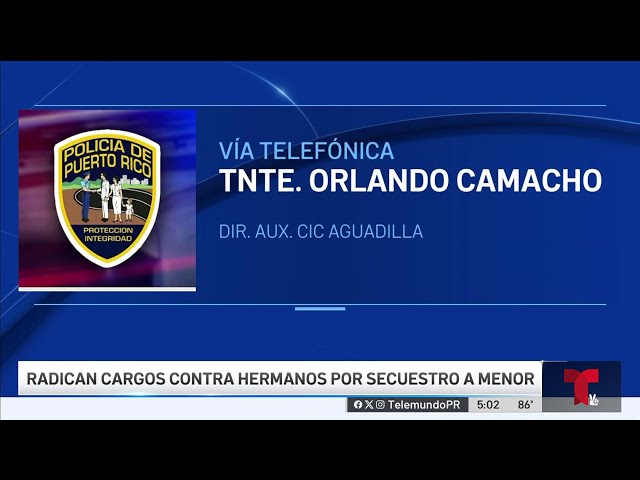 ⁣Buscan a “Peka” por presunto secuestro de menor en Aguadilla