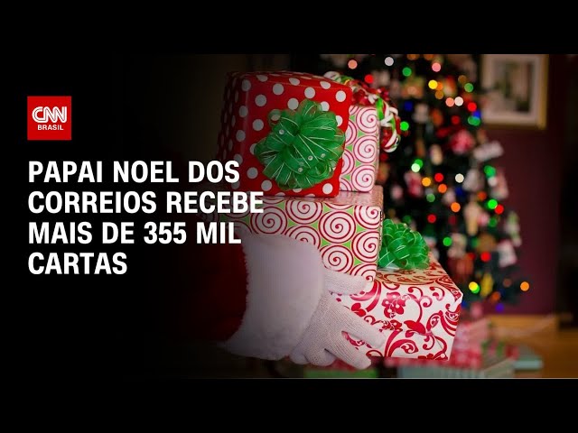 ⁣Papai Noel dos Correios recebe mais de 355 mil cartas | CNN PRIME TIME