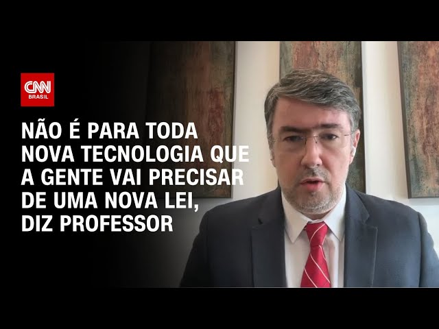 ⁣Não é para toda nova tecnologia que a gente vai precisar de uma nova lei, diz professor | WW