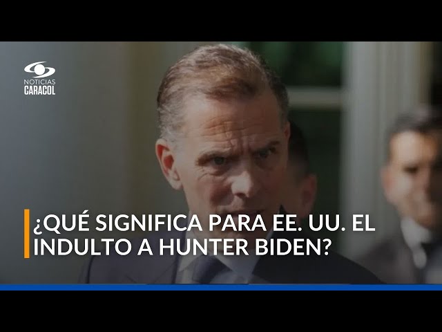 ⁣Joe Biden indultó a su hijo Hunter por considerarlo víctima de ataques políticos