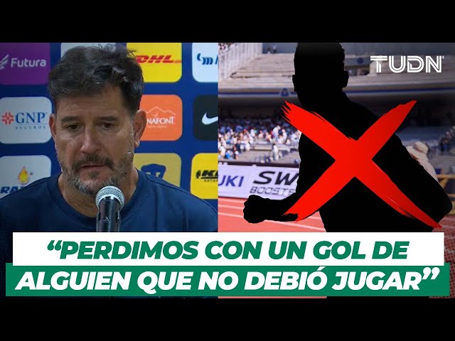 ⁣¡ENCIENDE LA POLÉMICA!  Lema lanza mensaje al arbitraje tras perder con Rayados en C.U. | TUDN