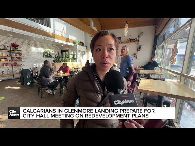 ⁣Calgarians in Glenmore Landing prepare for City Hall meeting on redevelopment plans