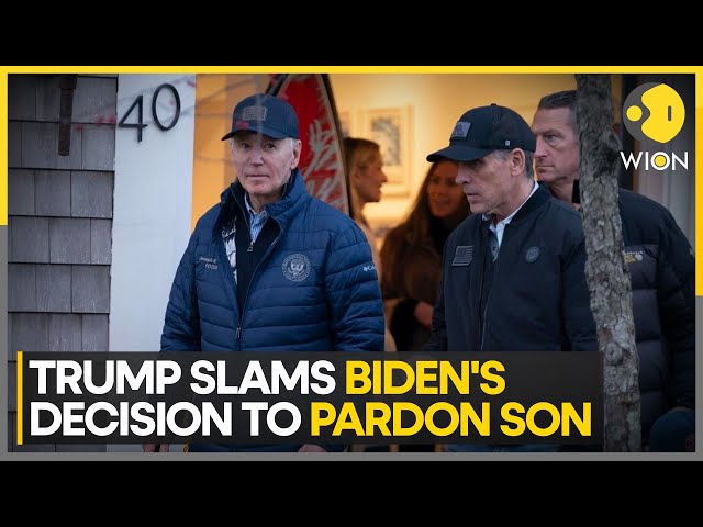 ⁣USA News: Trump Calls Biden's Pardon As 'Miscarriage Of Justice' | World News