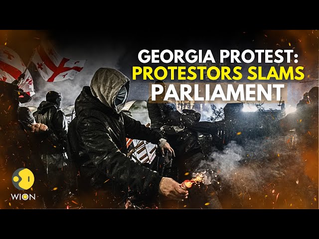 ⁣Georgia Protest: Violence Hit Georgia As Protesters Clash With Police Over EU Membership Talk |WION