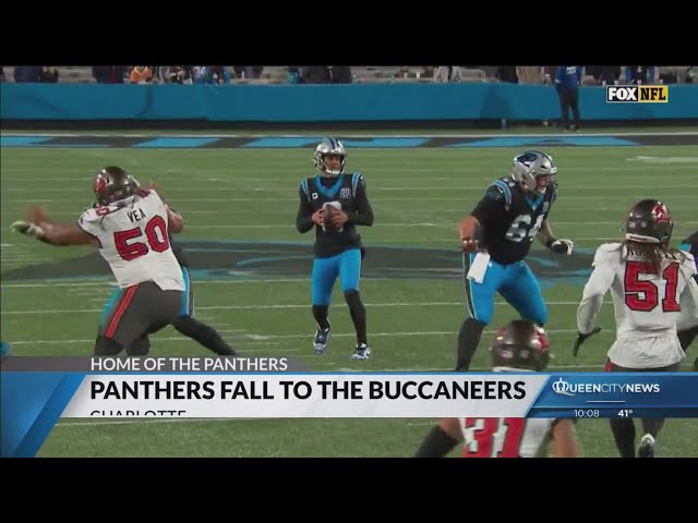 ⁣Young, Panthers fall to Buccaneers in tense overtime finish