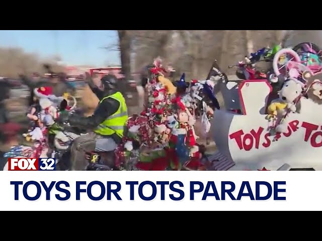 ⁣Toys for Tots Motorcycle Parade aims to bring children joy for holiday season