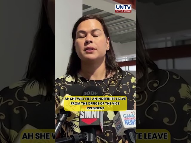 ⁣OVP chief of staff Atty. Lopez, nakalabas na sa VMMC at nag-file ng indefinite leave