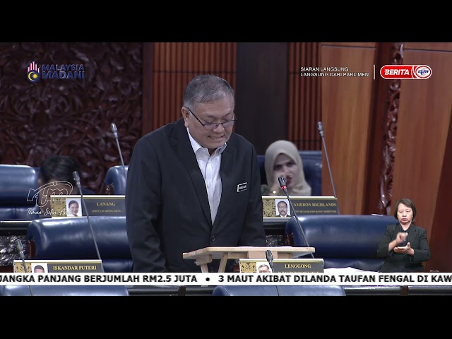 ⁣2 DISEMBER 2024 – LANGSUNG DARI PARLIMEN PAGI (PENUH)