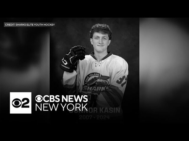 ⁣Long Island community mourning the sudden death of a high school hockey player