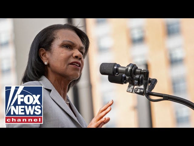 ⁣AI is the 'most important technological arms race', says Condoleezza Rice