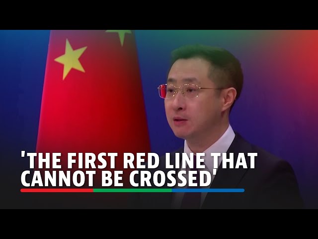 ⁣China warns US against crossing 'red line' over Taiwan as president Lai transits in Hawaii