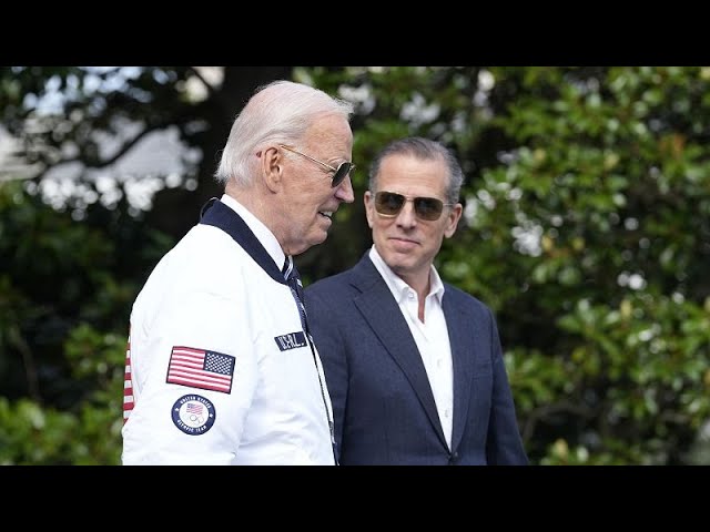 ⁣Joe Biden issues presidential pardon for son Hunter in final weeks in White House