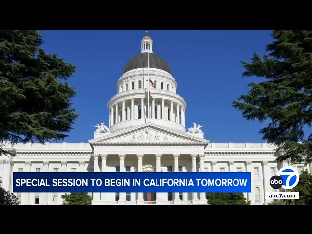 ⁣Making California "Trump-proof" is goal of special Legislature session starting Monday